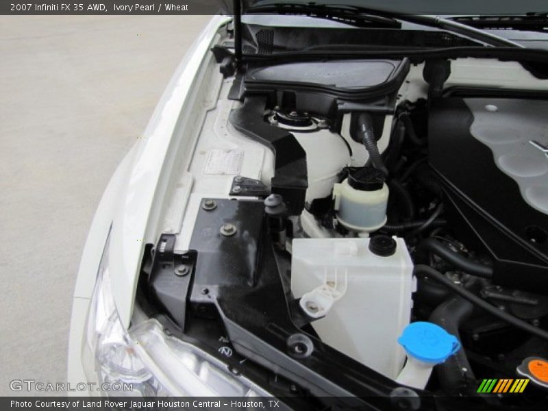 Ivory Pearl / Wheat 2007 Infiniti FX 35 AWD