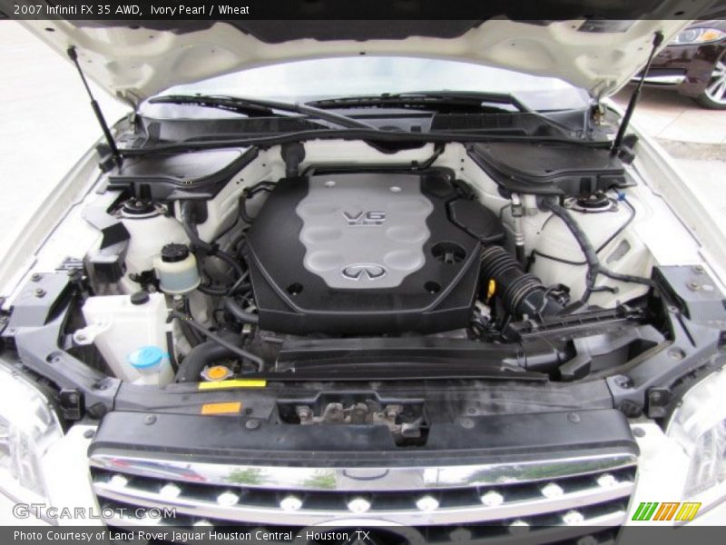 Ivory Pearl / Wheat 2007 Infiniti FX 35 AWD