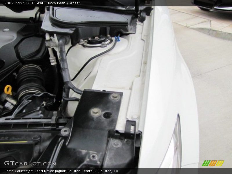 Ivory Pearl / Wheat 2007 Infiniti FX 35 AWD