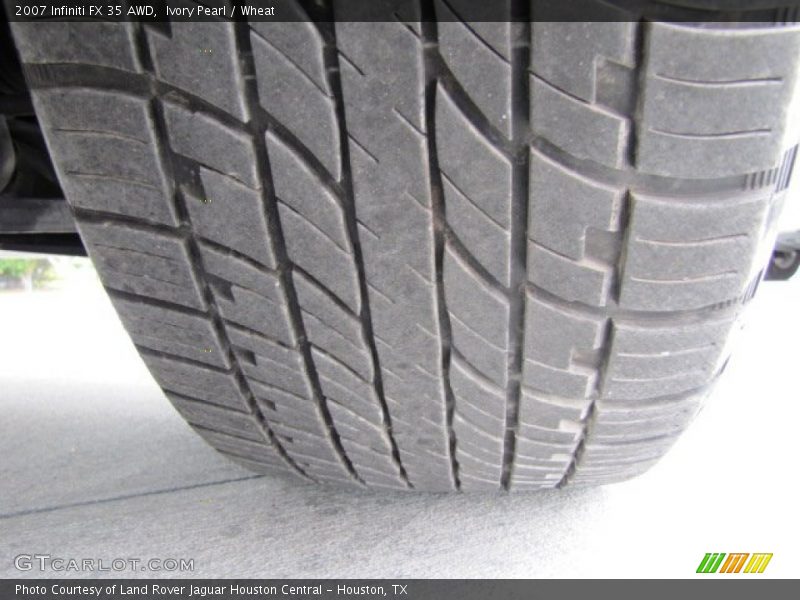 Ivory Pearl / Wheat 2007 Infiniti FX 35 AWD