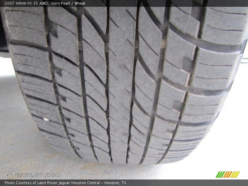 Ivory Pearl / Wheat 2007 Infiniti FX 35 AWD