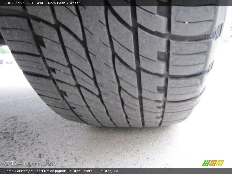 Ivory Pearl / Wheat 2007 Infiniti FX 35 AWD