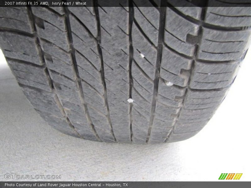 Ivory Pearl / Wheat 2007 Infiniti FX 35 AWD