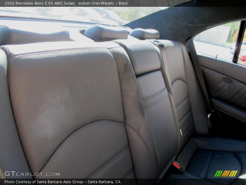 Indium Grey Metallic / Black 2009 Mercedes-Benz E 63 AMG Sedan