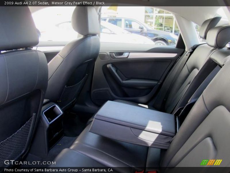 Meteor Grey Pearl Effect / Black 2009 Audi A4 2.0T Sedan