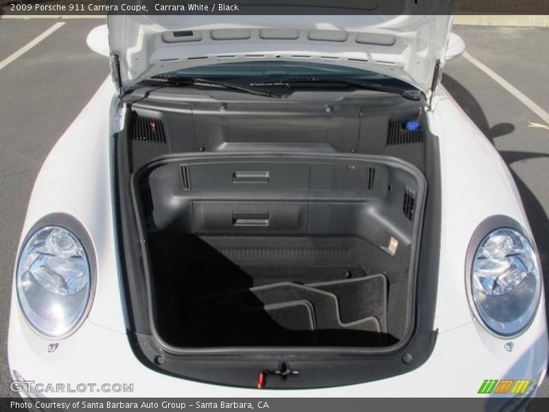 Carrara White / Black 2009 Porsche 911 Carrera Coupe