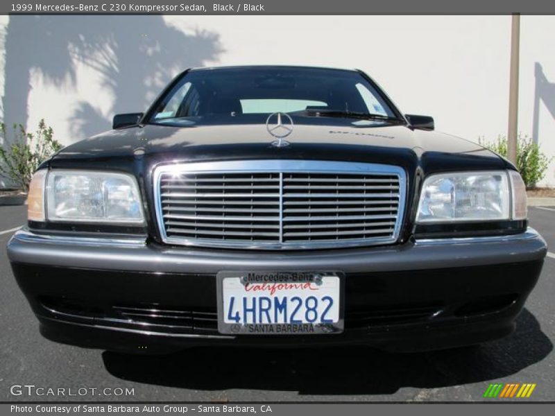 Black / Black 1999 Mercedes-Benz C 230 Kompressor Sedan