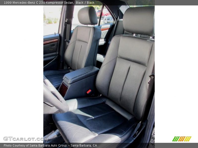Black / Black 1999 Mercedes-Benz C 230 Kompressor Sedan