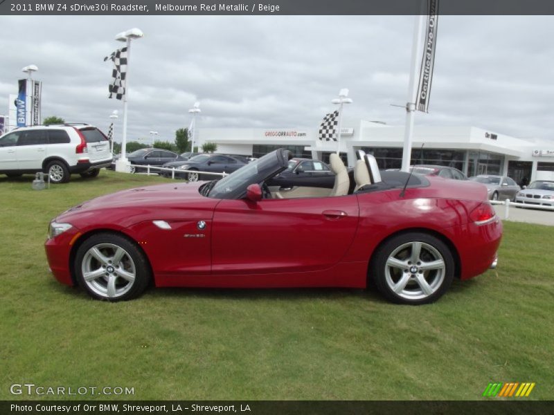  2011 Z4 sDrive30i Roadster Melbourne Red Metallic
