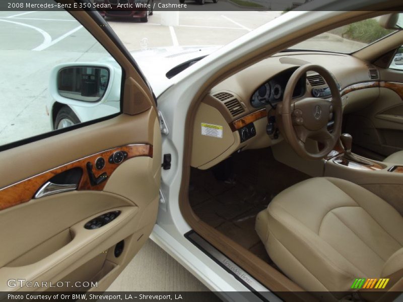 Arctic White / Cashmere 2008 Mercedes-Benz E 350 Sedan