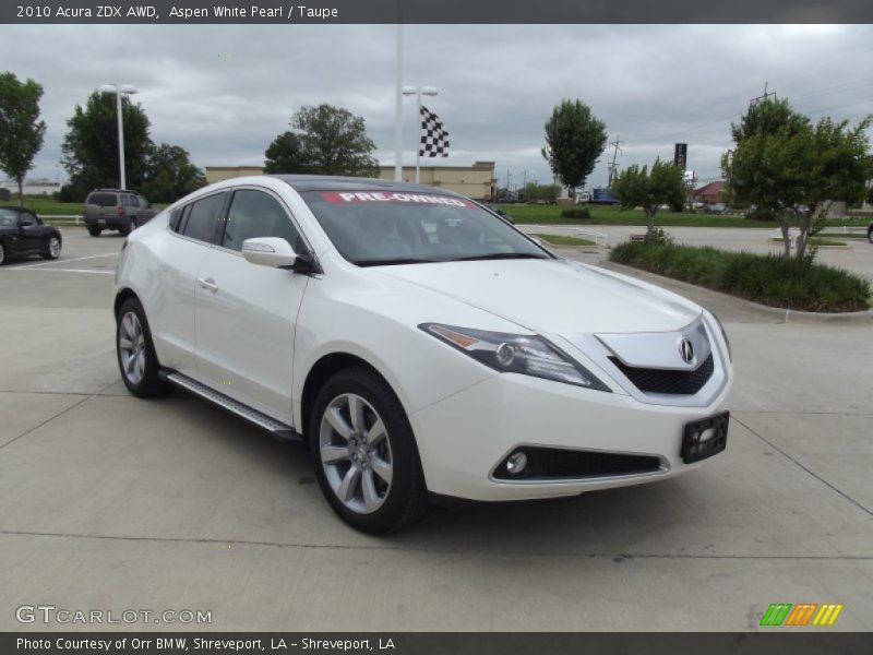 Front 3/4 View of 2010 ZDX AWD
