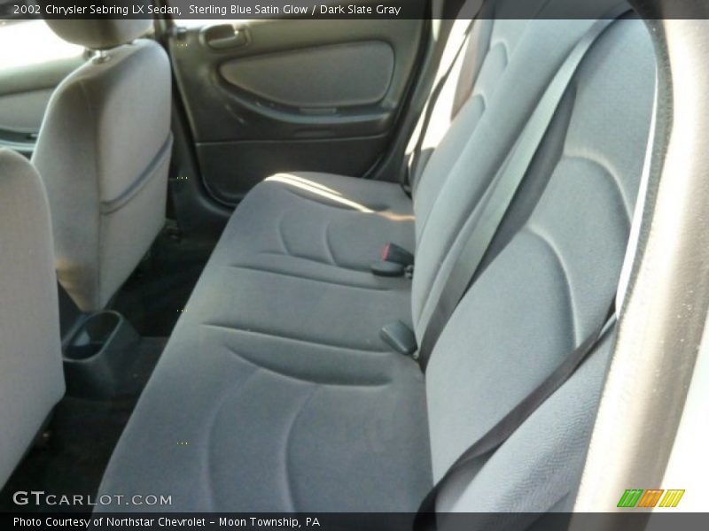 Sterling Blue Satin Glow / Dark Slate Gray 2002 Chrysler Sebring LX Sedan