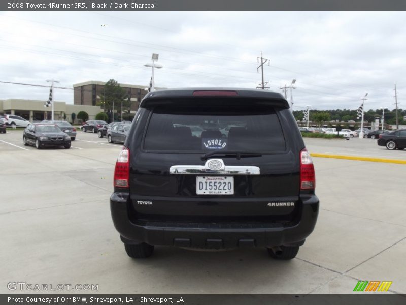 Black / Dark Charcoal 2008 Toyota 4Runner SR5