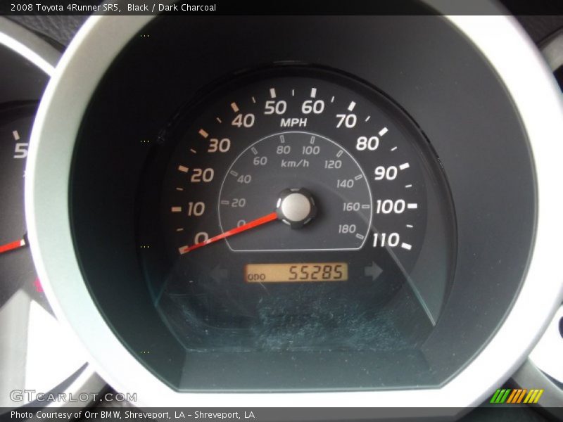Black / Dark Charcoal 2008 Toyota 4Runner SR5