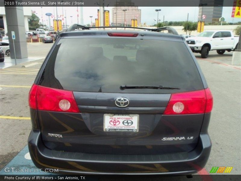 Slate Metallic / Stone 2010 Toyota Sienna LE