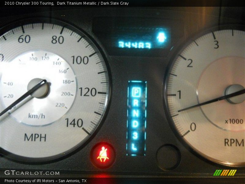 Dark Titanium Metallic / Dark Slate Gray 2010 Chrysler 300 Touring