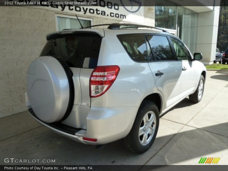 Classic Silver Metallic / Ash 2012 Toyota RAV4 I4 4WD