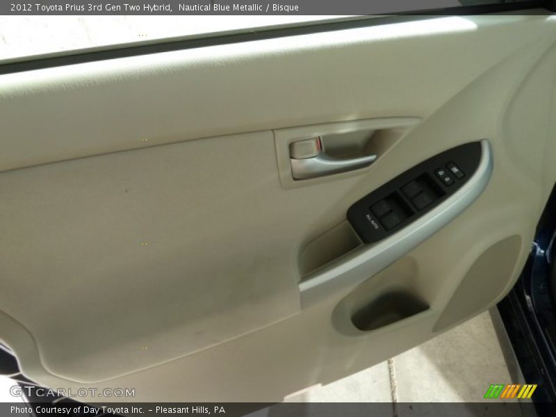 Nautical Blue Metallic / Bisque 2012 Toyota Prius 3rd Gen Two Hybrid