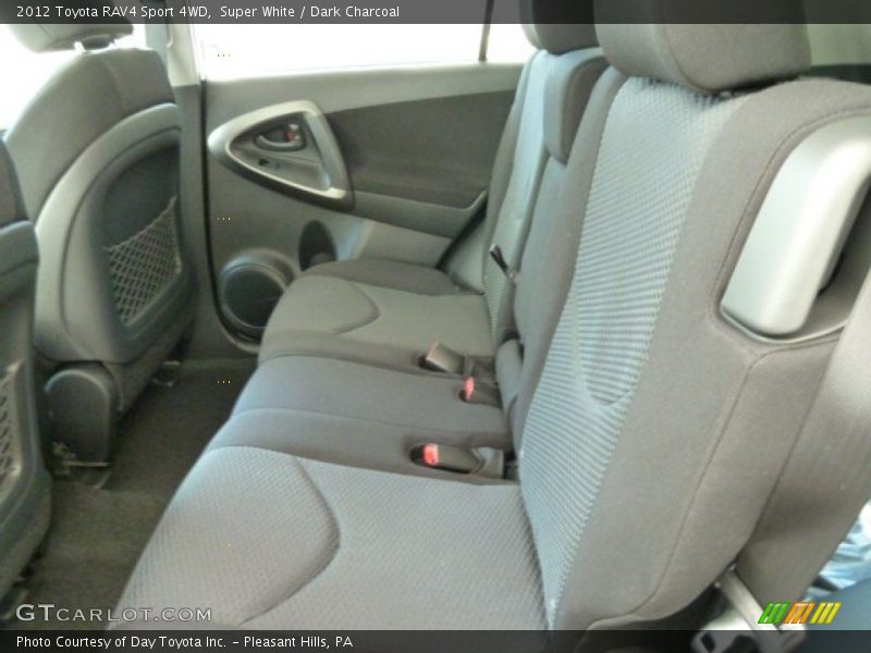 Super White / Dark Charcoal 2012 Toyota RAV4 Sport 4WD