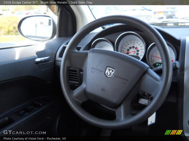 Bright Silver Metallic / Dark Slate Gray 2009 Dodge Caliber SXT