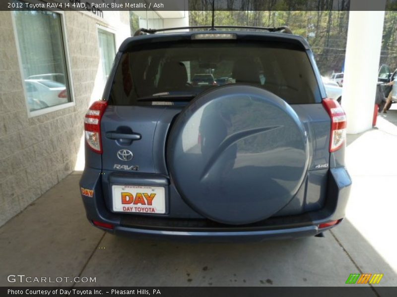 Pacific Blue Metallic / Ash 2012 Toyota RAV4 I4 4WD