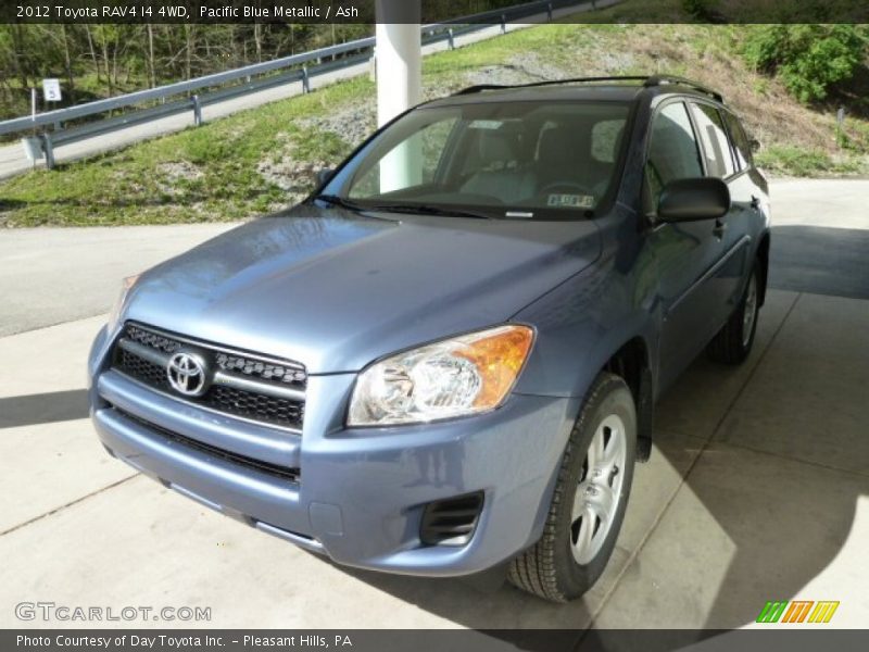 Pacific Blue Metallic / Ash 2012 Toyota RAV4 I4 4WD