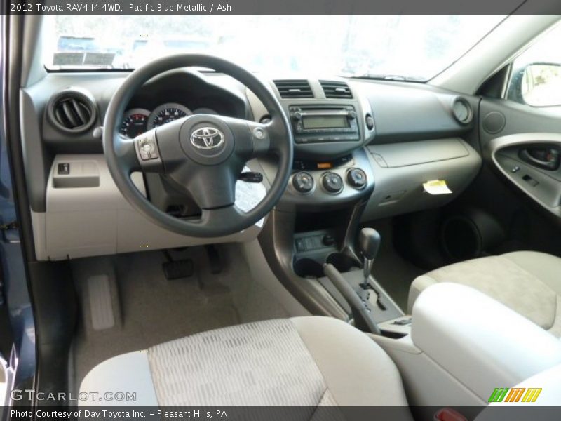 Pacific Blue Metallic / Ash 2012 Toyota RAV4 I4 4WD