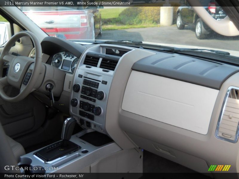 White Suede / Stone/Greystone 2011 Mercury Mariner Premier V6 AWD