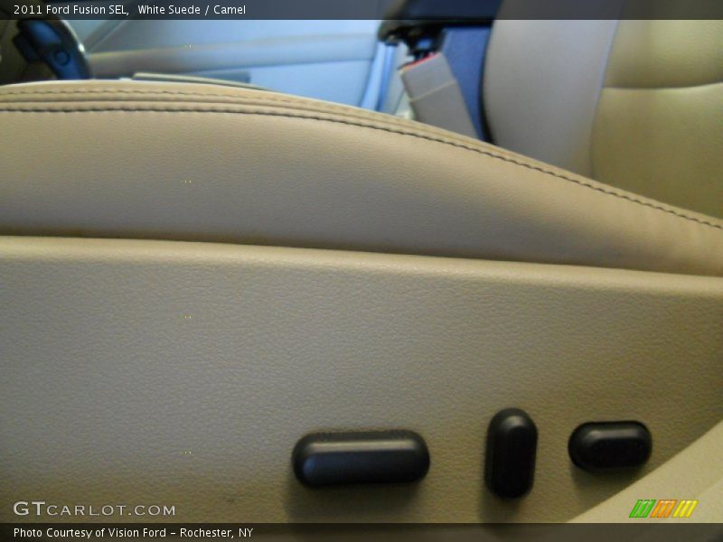 White Suede / Camel 2011 Ford Fusion SEL