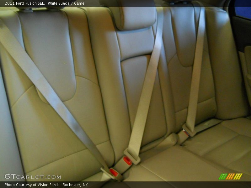 White Suede / Camel 2011 Ford Fusion SEL