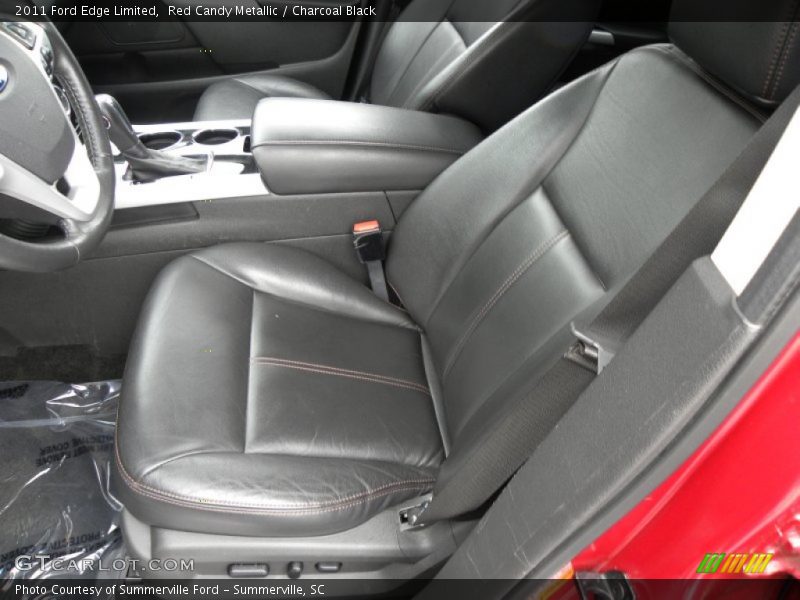 Red Candy Metallic / Charcoal Black 2011 Ford Edge Limited