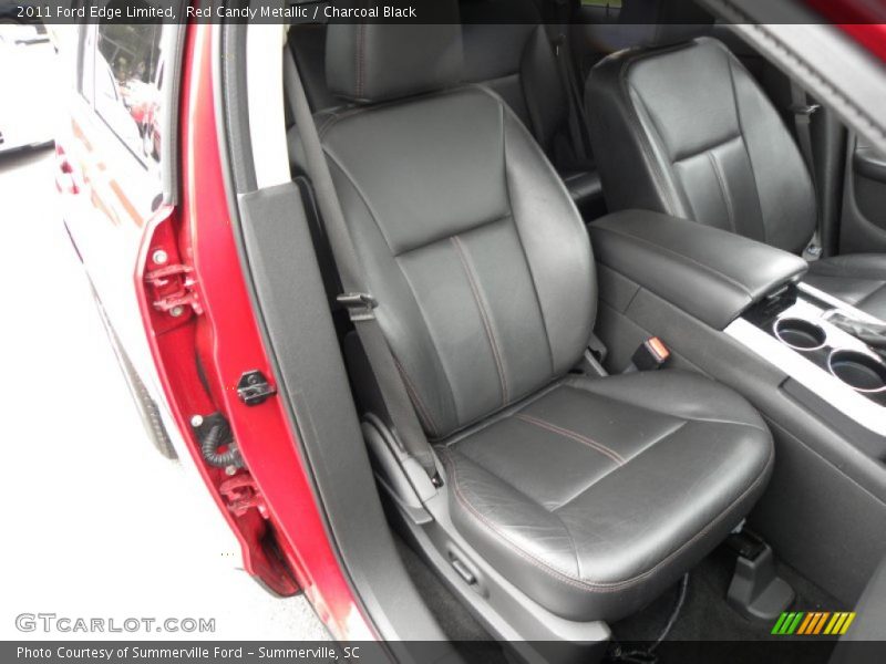 Red Candy Metallic / Charcoal Black 2011 Ford Edge Limited