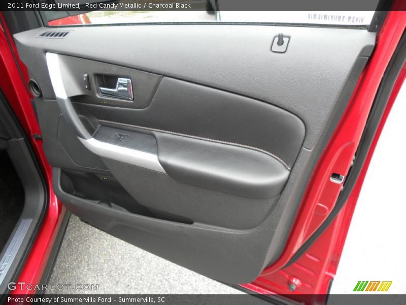 Red Candy Metallic / Charcoal Black 2011 Ford Edge Limited