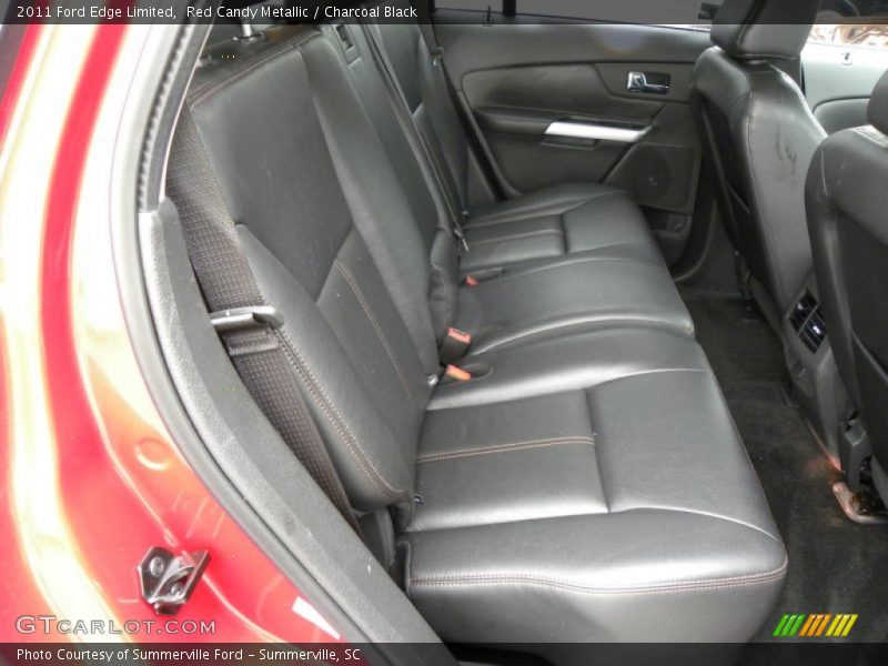 Red Candy Metallic / Charcoal Black 2011 Ford Edge Limited