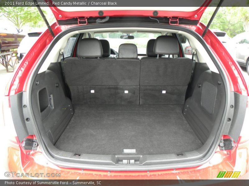 Red Candy Metallic / Charcoal Black 2011 Ford Edge Limited