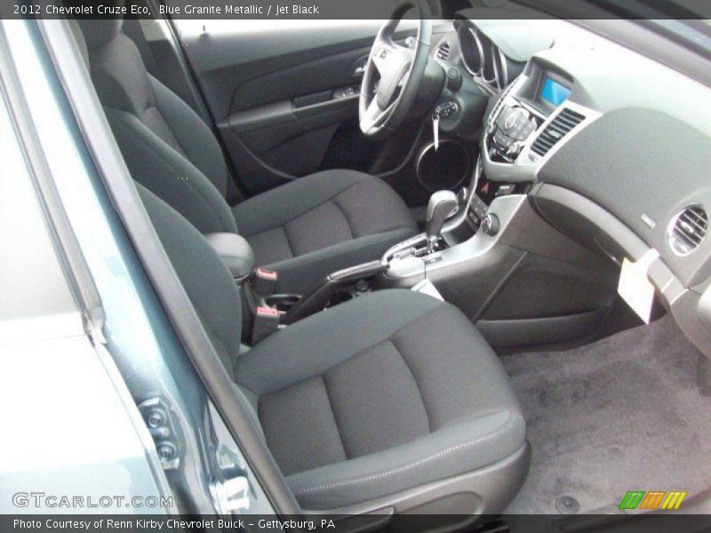 Blue Granite Metallic / Jet Black 2012 Chevrolet Cruze Eco