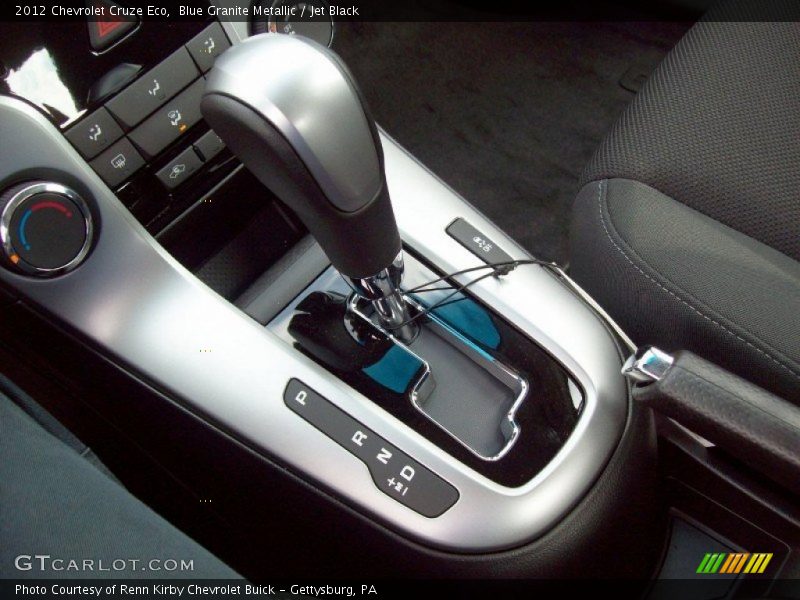 Blue Granite Metallic / Jet Black 2012 Chevrolet Cruze Eco