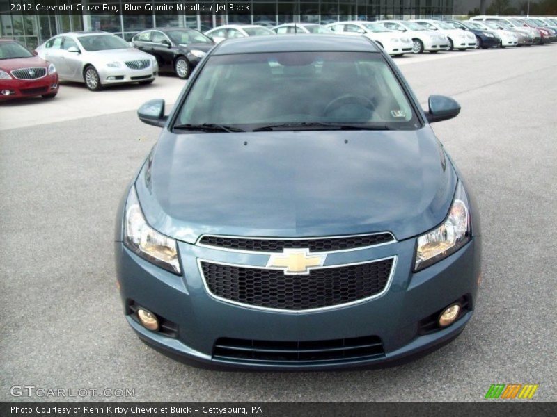 Blue Granite Metallic / Jet Black 2012 Chevrolet Cruze Eco