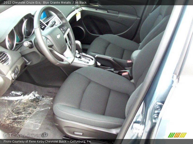 Blue Granite Metallic / Jet Black 2012 Chevrolet Cruze Eco
