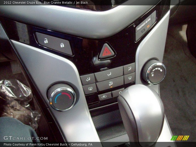 Blue Granite Metallic / Jet Black 2012 Chevrolet Cruze Eco