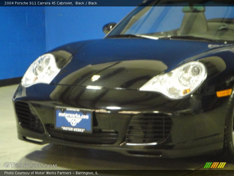 Black / Black 2004 Porsche 911 Carrera 4S Cabriolet