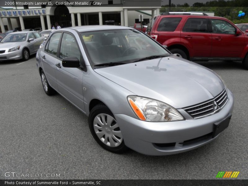 Cool Silver Metallic / Gray 2006 Mitsubishi Lancer ES