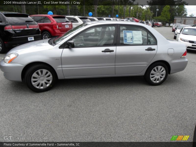 Cool Silver Metallic / Gray 2006 Mitsubishi Lancer ES