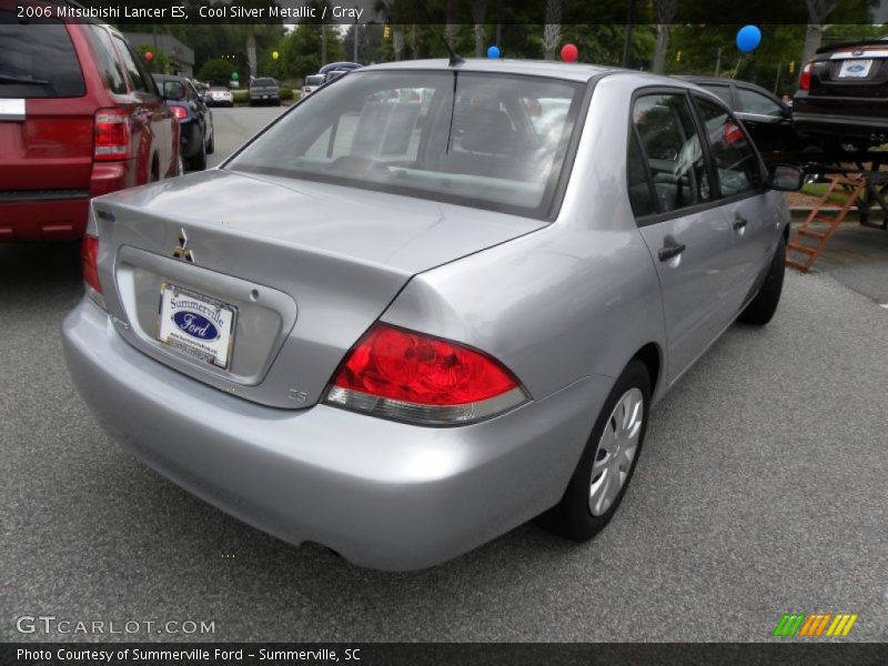 Cool Silver Metallic / Gray 2006 Mitsubishi Lancer ES