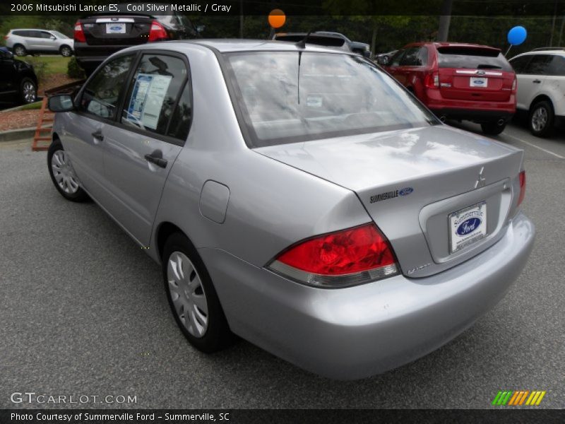Cool Silver Metallic / Gray 2006 Mitsubishi Lancer ES