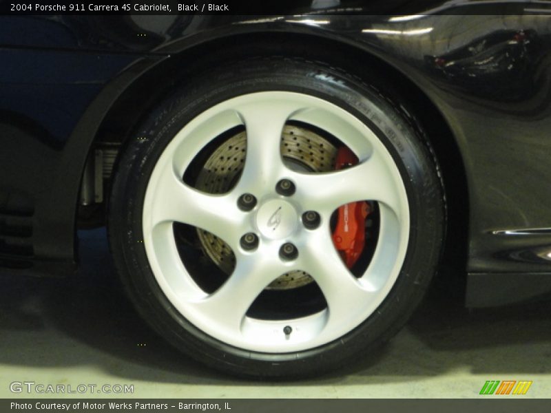 Black / Black 2004 Porsche 911 Carrera 4S Cabriolet