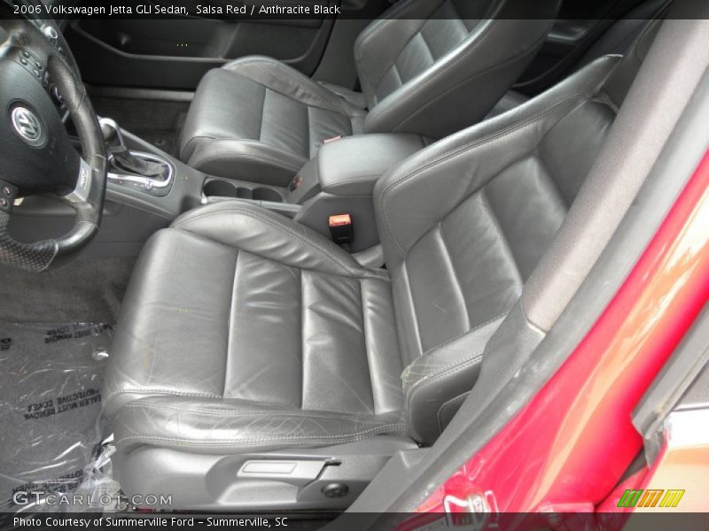 Salsa Red / Anthracite Black 2006 Volkswagen Jetta GLI Sedan