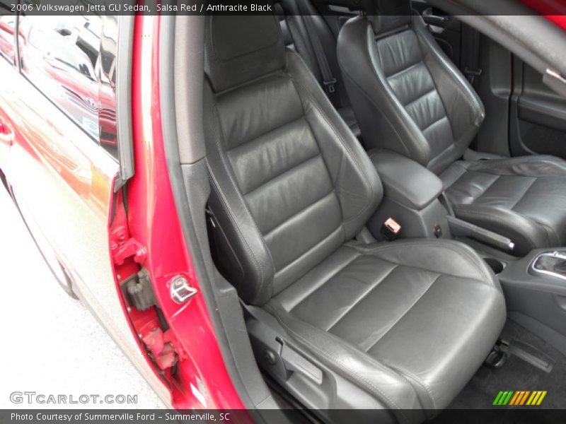 Salsa Red / Anthracite Black 2006 Volkswagen Jetta GLI Sedan