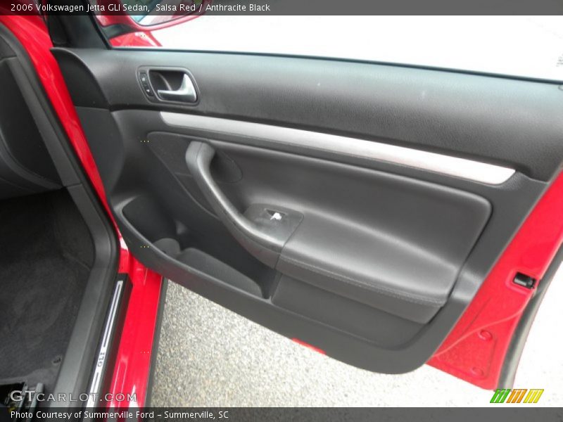 Salsa Red / Anthracite Black 2006 Volkswagen Jetta GLI Sedan