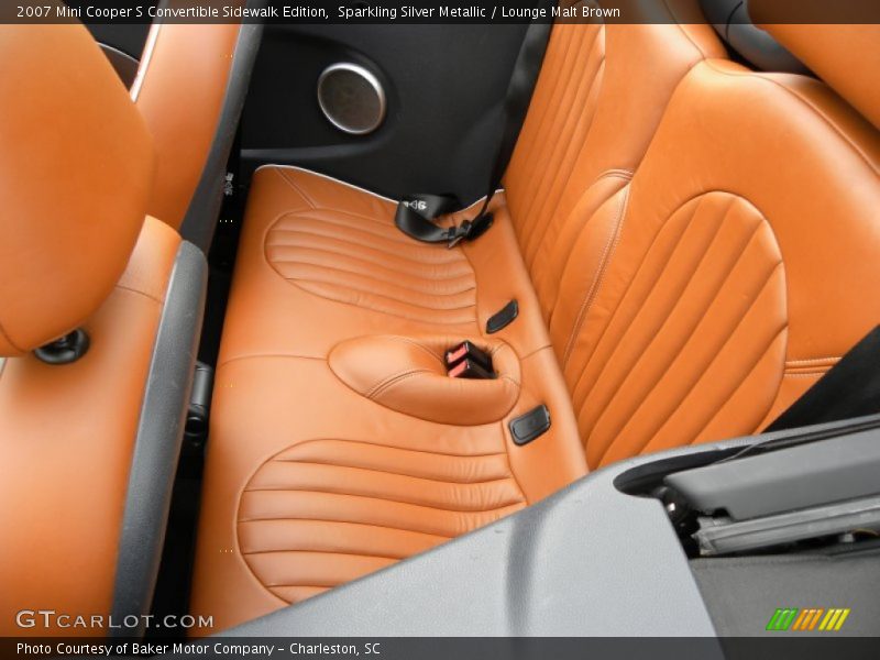 Sparkling Silver Metallic / Lounge Malt Brown 2007 Mini Cooper S Convertible Sidewalk Edition